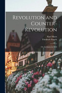 Revolution and Counter-Revolution book cover