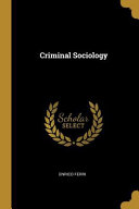 Criminal Sociology book cover