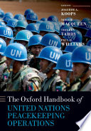 The Oxford Handbook of United Nations Peacekeeping Operations book cover