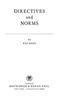 Directives and Norms book cover