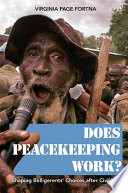 Does Peacekeeping Work? book cover