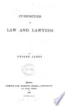 Curiosities of Law and Lawyers book cover