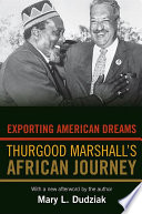 Exporting American Dreams book cover