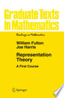 Representation Theory book cover
