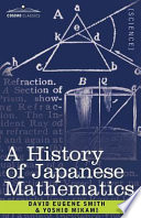 A History of Japanese Mathematics book cover