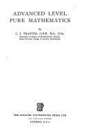 Advanced Level Pure Mathematics book cover