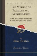 The Method of Fluxions and Infinite Series book cover