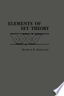 Elements of Set Theory book cover