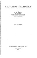 Vectorial Mechanics book cover
