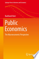 Public Economics book cover