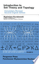 Introduction to Set Theory and Topology book cover