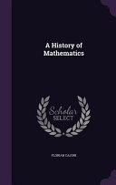A History of Mathematics book cover