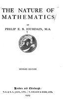 The Nature of Mathematics book cover