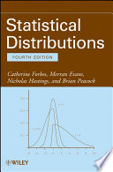 Statistical Distributions book cover