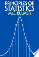 Principles of Statistics book cover