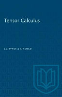 Tensor Calculus book cover
