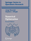Numerical Optimization book cover