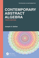 Contemporary Abstract Algebra book cover