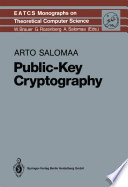 Public-Key Cryptography book cover