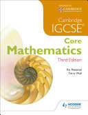 IGCSE Core Mathematics 3ed + CD book cover