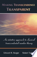 Making Transcendence Transparent book cover