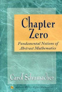 Chapter Zero book cover