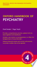 Oxford Handbook of Psychiatry book cover