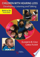 Children with Hearing Loss book cover