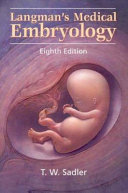 Langman's Medical Embryology book cover