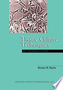 Tissue Culture Techniques book cover