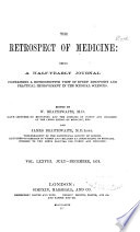 The Retrospect of Medicine book cover
