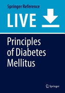 Principles of Diabetes Mellitus book cover