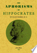 The Aphorisms of Hippocrates book cover