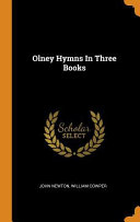 Olney Hymns in Three Books book cover