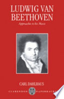 Ludwig Van Beethoven book cover