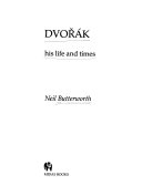 Dvořák, His Life and Times book cover