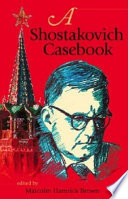 A Shostakovich Casebook book cover