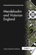 Mendelssohn and Victorian England book cover