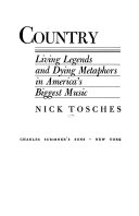 Country book cover