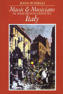 Music & Musicians in Nineteenth-century Italy book cover