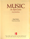 Music book cover
