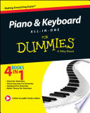 Piano and Keyboard All-in-One For Dummies book cover