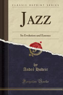 Jazz book cover