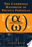 The Cambridge Handbook of Physics Formulas book cover