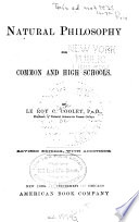 Natural Philosophy for Common and High Schools book cover