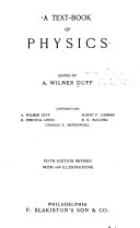 A Text-book of Physics book cover