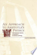 An Approach to Aristotle's Physics book cover