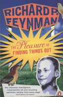The Pleasure of Finding Things Out book cover