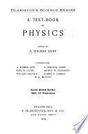 A Text-book of Physics book cover