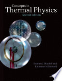 Concepts in Thermal Physics book cover